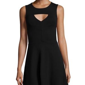 French Connection cut out fit and flare dress